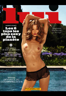 Magdalena Frackowiak topless for Lui magazine Magdalena Frackowiak topless for Lui magazine