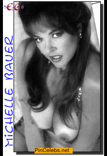 Michelle Bauer topless black-&-white photo Michelle Bauer topless black-&-white photo