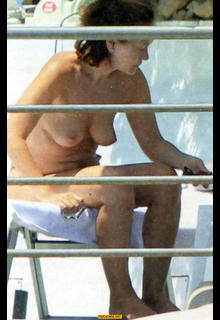 Elena Sofia Ricci topless paparazzi photo Elena Sofia Ricci topless paparazzi photo