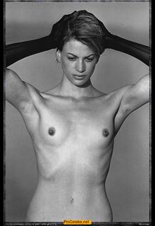 Kristen McMenamy topless black-&-white phot Kristen McMenamy topless black-&-white phot