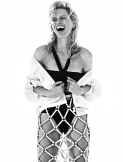 Karolina Kurkova posing for Mix Magazine