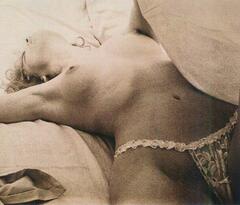 Sharon Stone topless for Playboy magazine