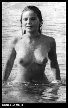 Ornella Muti nude in a water