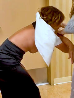 Halle Berry tit slip paparazzi photo