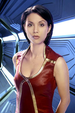 Lexa Doig sexy as Andromeda