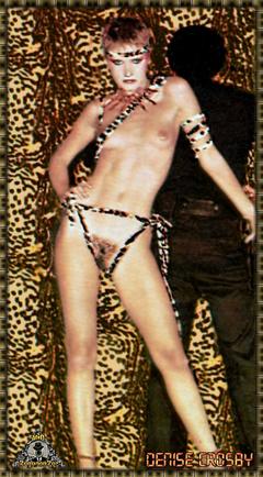 Denise Crosby nude tits and hairy bush