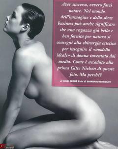 Young Brigitte Nielsen nude for King Magazine