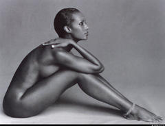 Supermodel Iman naked