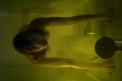 Paz Vega nude in a shower at Fugitiva
