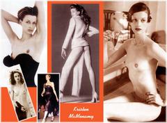 Kristen McMenamy topless collage