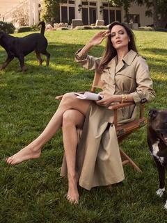 Angelina Jolie - British Vogue - March 2021