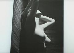 Laetitia Casta topless black-&-white photo