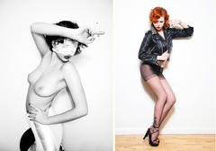 Tiah Eckhardt sexy and topless collage