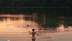 Russian actress Darya Charusha nude ass in Pryatki