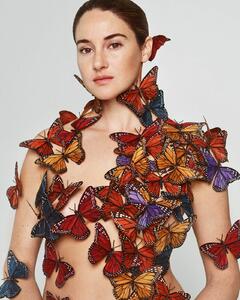 Shailene Woodley braless for Heroine Magazine - March 2023