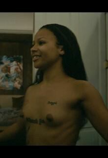 Myha'la Herrold topless at Industry