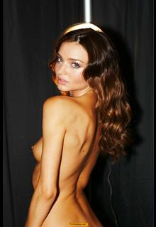 Miranda Kerr fully nude at Victoria's Secret 2009 backstage