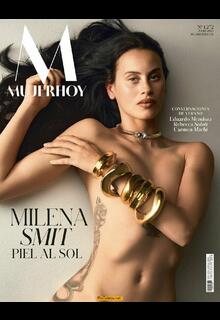 Milena Smit naked but covered for Mujer Hoy - July 2025