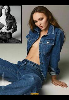 Lily-Rose Depp braless for Elle, France - March 2026