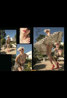 Caroline Vreeland upskirt and cleavage