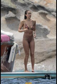 Jessica Alba in bikini holiday on Giglio Island, Italy - July 06, 2026