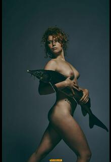 Jessie Buckley nude for Fishlove Project photoshoot by Jillian Edelstein - 2016