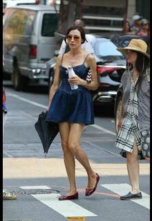 Famke Janssen - Turns heads with a friend in New York - August 12, 2026