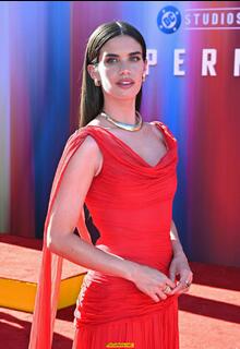 Sara Sampaio attends L.A. Premiere of Superman in Hollywood - July  2025