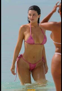 Kylie Jenner in pink bikini in Turks and Caicos - June 4th, 2026