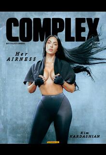 Kim Kardashian braless for COMPLEX by Jeremy Soma - February 2026