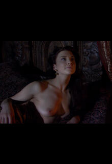 Natalie Dormer topless at The Tudors s02e02