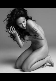 Doja Cat naked for Mac Cosmetics campaign - September 2025