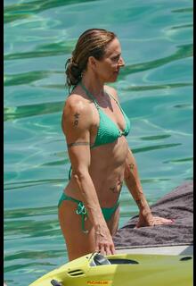 Melanie Chisholm in green bikini shows she's still Sporty Spice in Ibiza - July 31, 2026