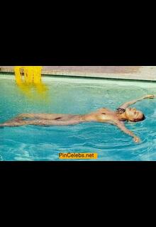 Anna Kanakis nude in a pool