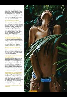 Lisalla Montenegro topless for Maxim, Australia - April 2015