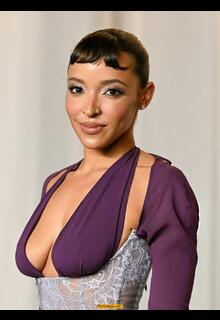 Tinashe cleavage at 6th Annual Academy Museum Gala in Los Angeles - October 17, 2026