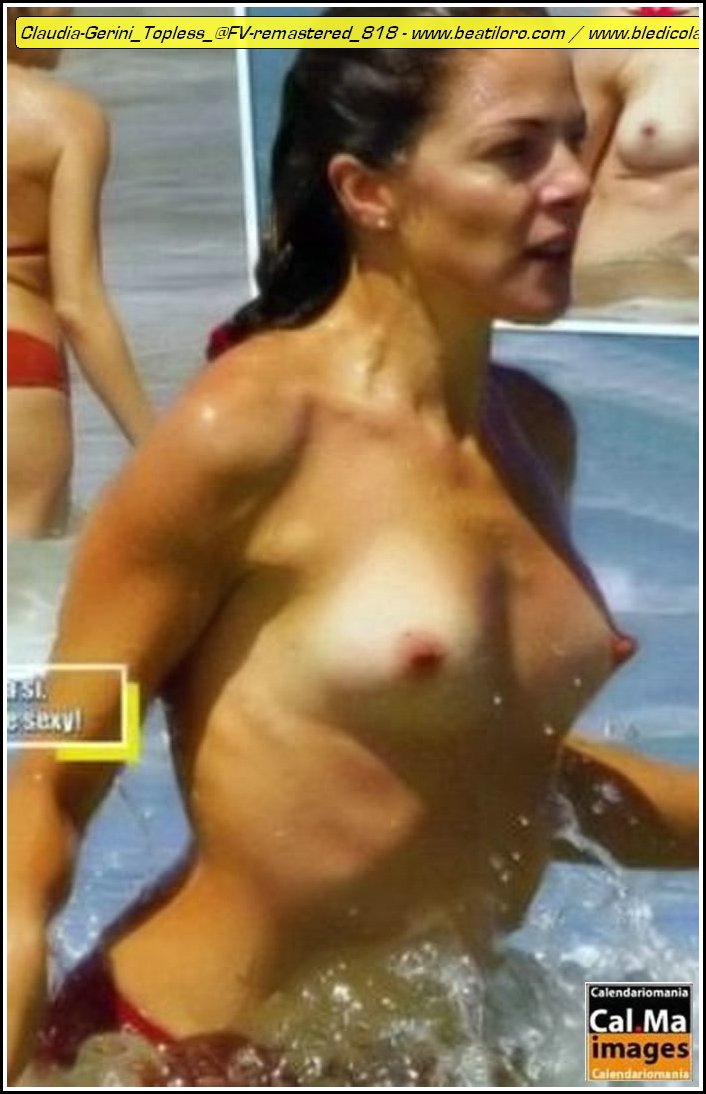 Claudia Gerini Topless