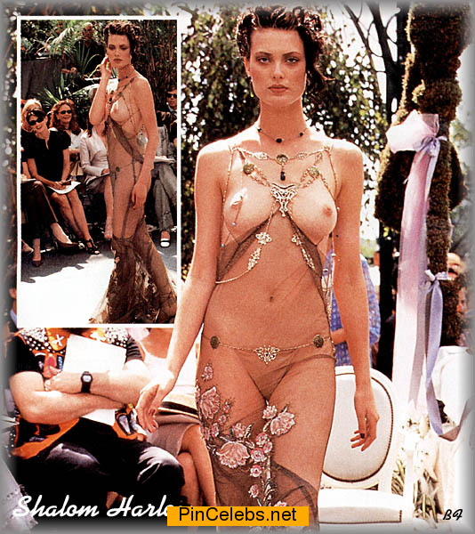 Shalom Harlow nude. 