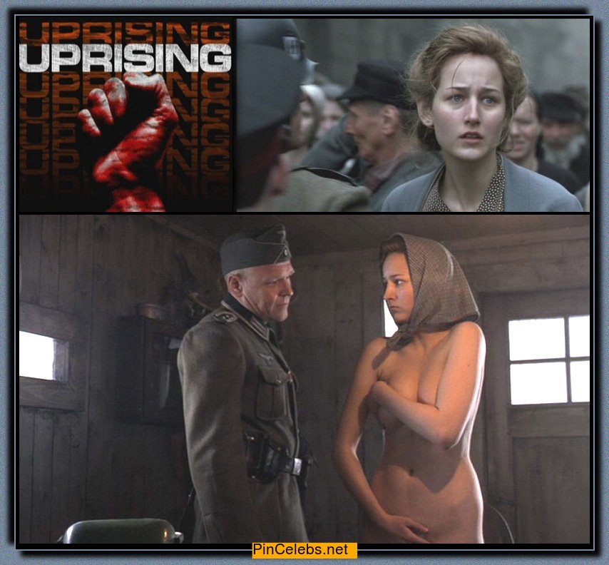 pincelebs.net Leelee Sobieski naked but covered in Uprising.