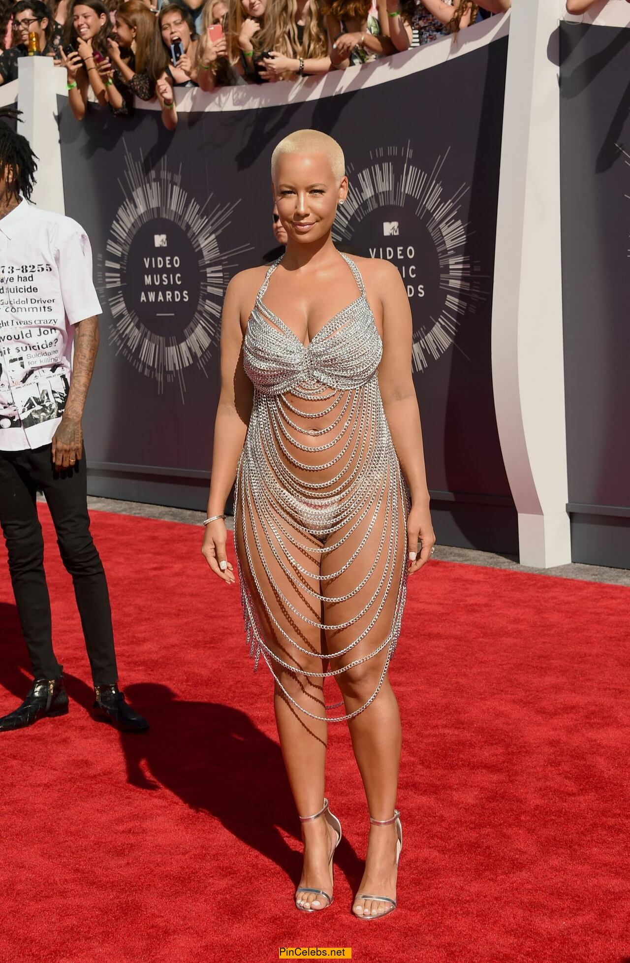 Amber Rose sexy at 2014 MTV Video Music Awards in Inglewood ...