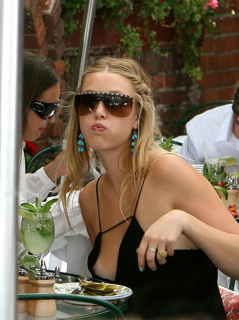 Whitney Port tit slip.