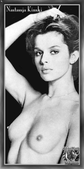 Nastassja Kinski topless black-&-white.