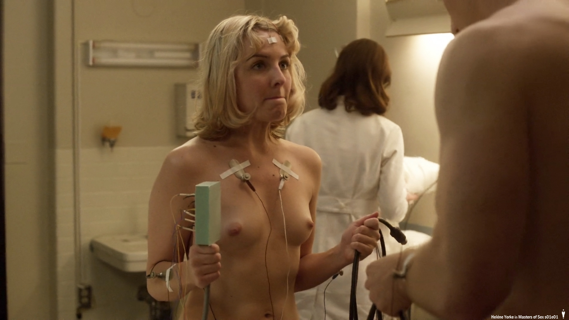 Helene Yorke topless in Masters of sex. 