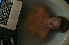 Virginie Efira nude in a bathtub at Sibyl