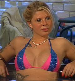 Sharon Reiche at Big Brother in bathtub