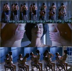 Catherine Bell topless and nude at Hot Line