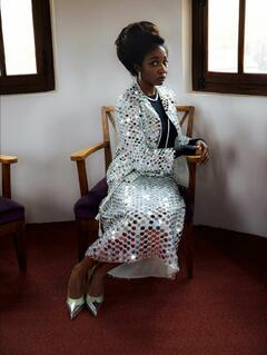 Ayo Edebiri - Luca Guadagnino for W Magazine Directors Issue - February 2025