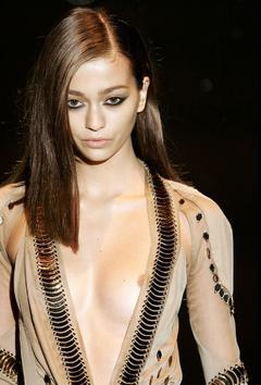 Morgane Dubled areola slip runway image