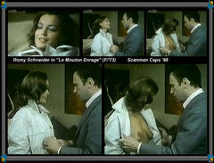 Romy Schneider nude tits at Le Mouton Enrage