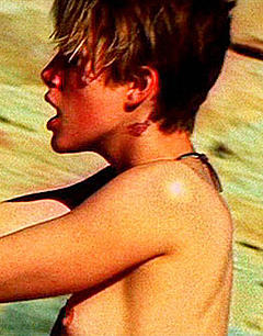 Keira Knightley topless in Domino